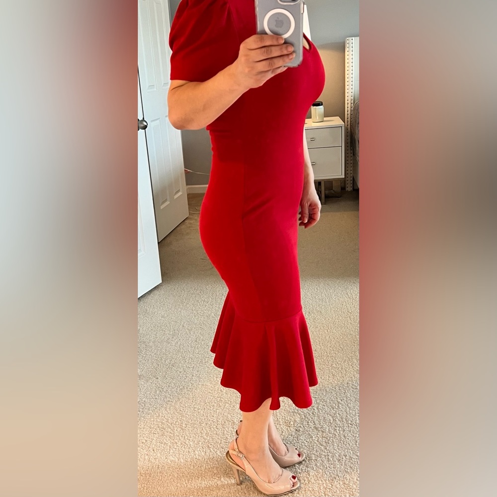 Red Dress from boohoo size 6